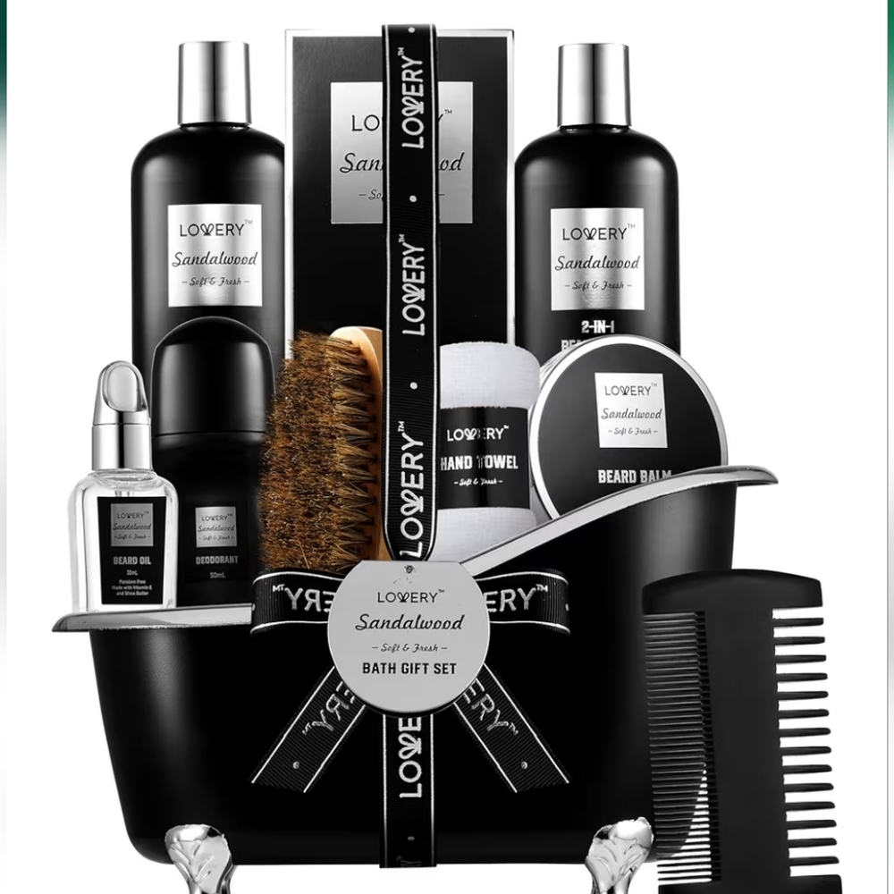 Men Body Wash Beard Kit